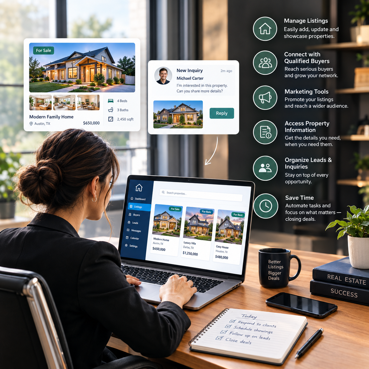 Benefits for Agents