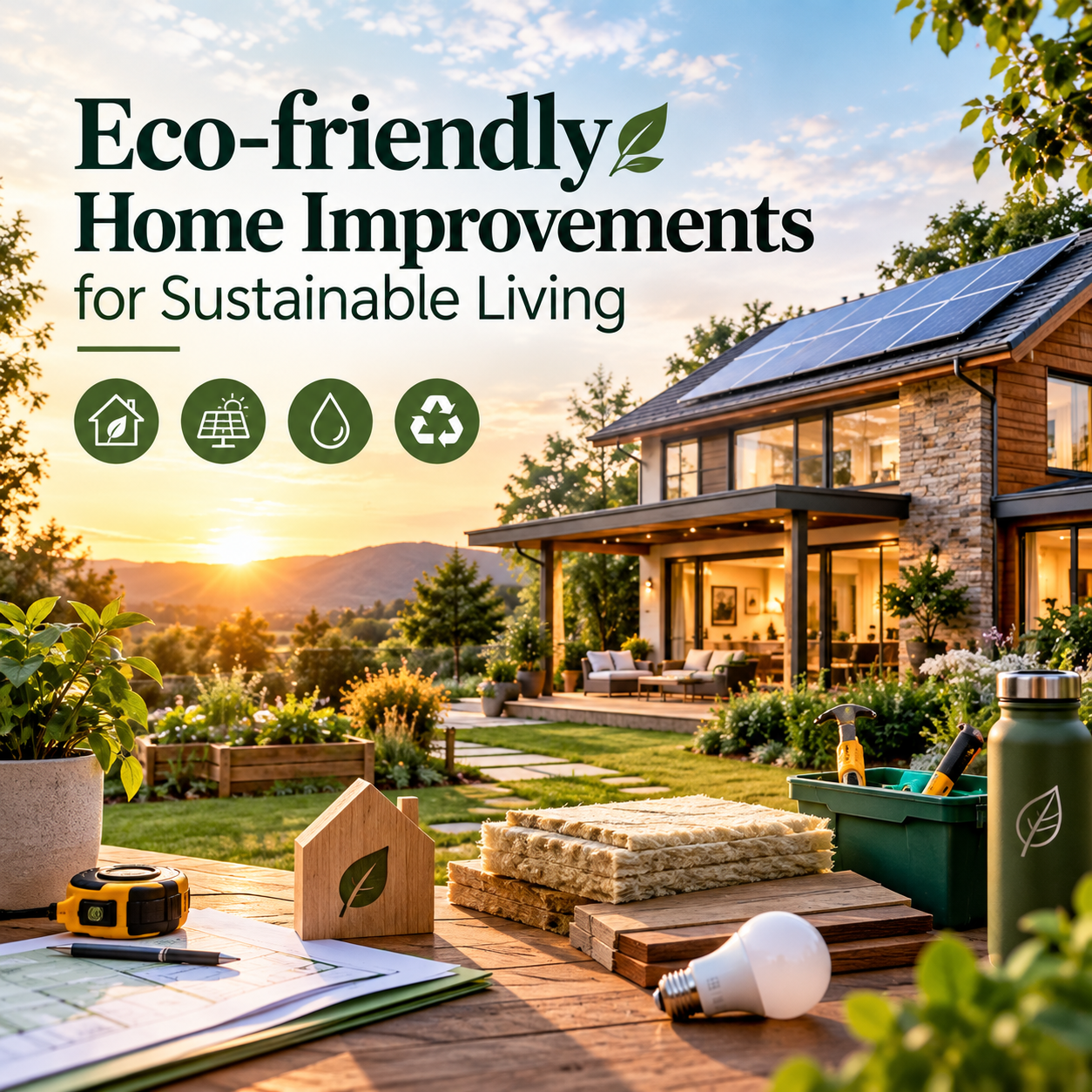 Eco-friendly Home Improvements for Sustainable Living