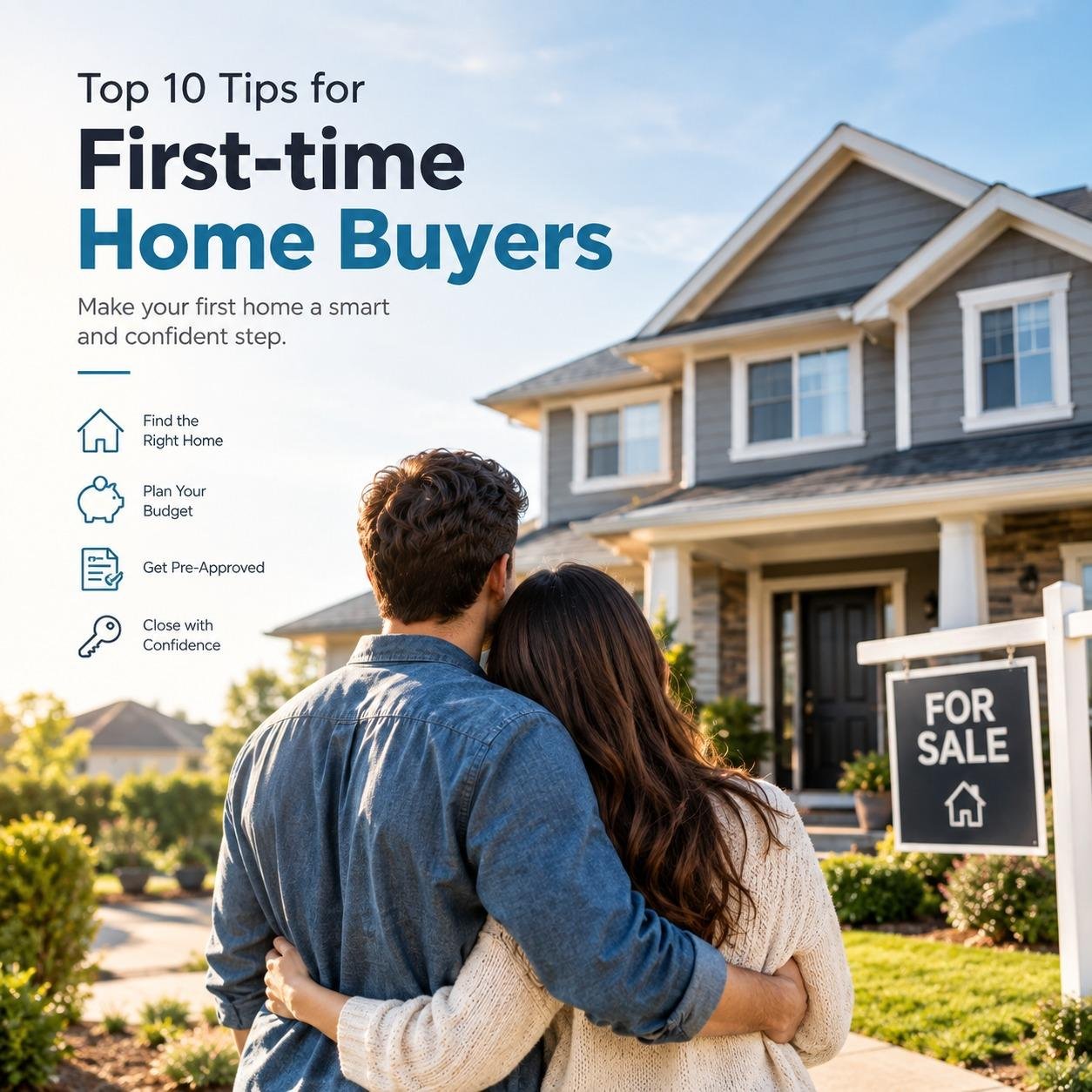 Top 10 Tips for First-time Home Buyers